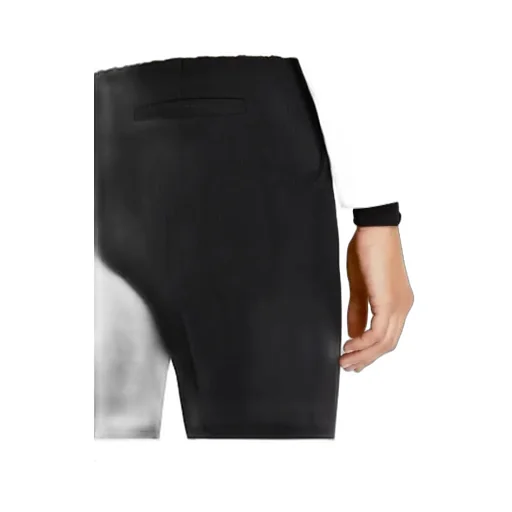 Cropped Straight Leg Trousers