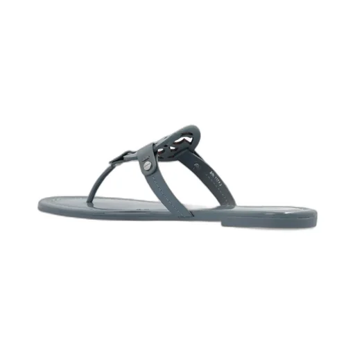 Miller Patent-Leather Flip Flops