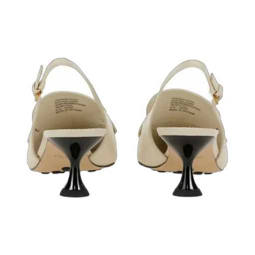 Logo Plaque Slingback Pumps