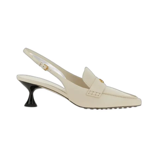 Logo Plaque Slingback Pumps