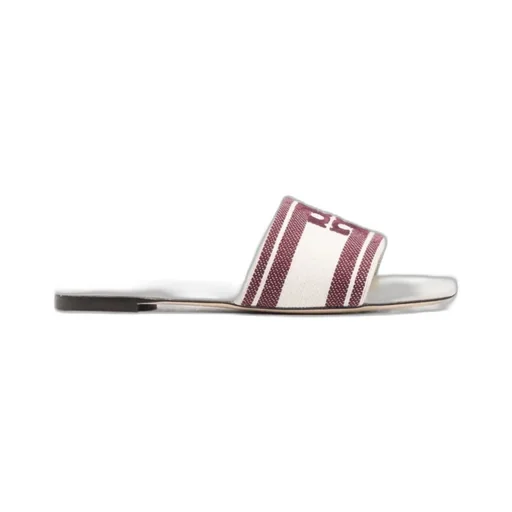 Logo Embroidered Slip-On Slides