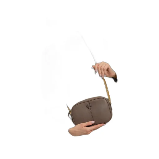 Mcgraw Double T Logo Plaque Camera Bag