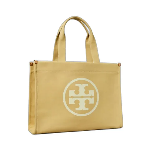 Ella Double T Logo Detailed Tote Bag