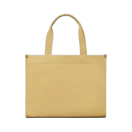 Ella Double T Logo Detailed Tote Bag