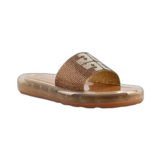 Logo Embellished Sandals
