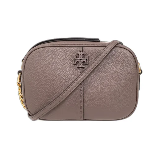 Mcgraw Double T Logo Plaque Camera Bag
