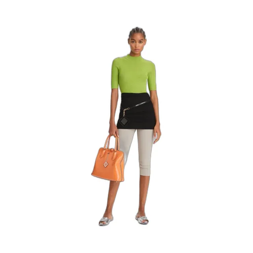 Ruched Mini Skirt