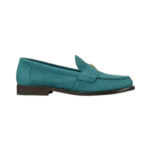 Logo Plaque Slip-On Loafers