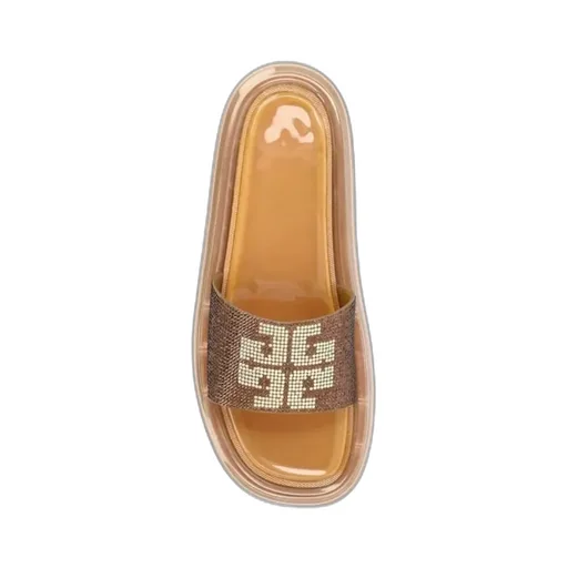 Logo Embellished Sandals
