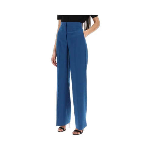 Front-Pleat Tailored Trousers