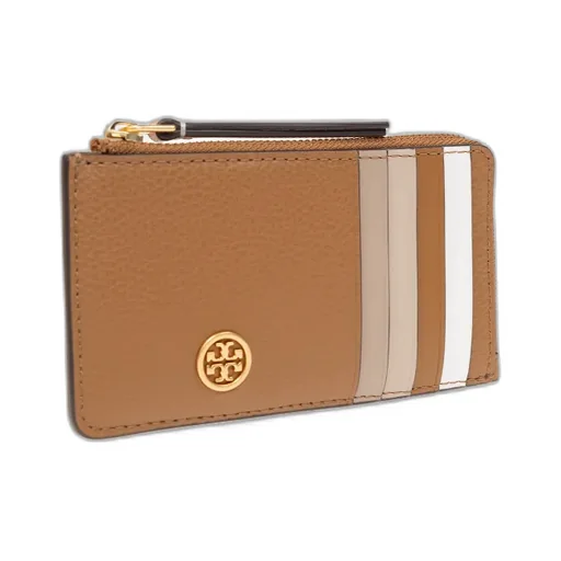 Logo-Plaque Leather Wallet