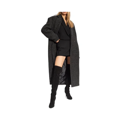Suede 80Mm Above-Knee Boots