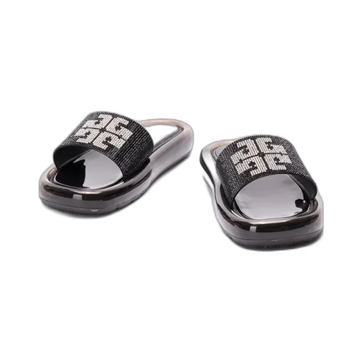 Logo Embellished Sandals