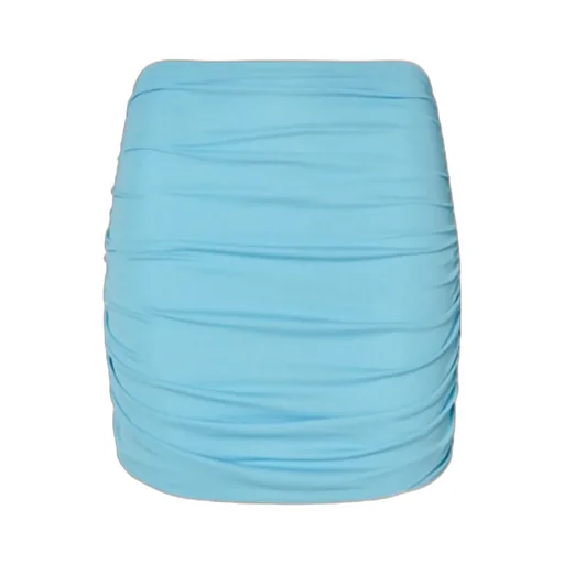 Ruched Mini Skirt
