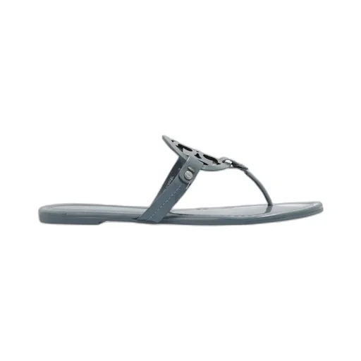 Miller Patent-Leather Flip Flops