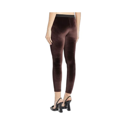 Stretch Lustrous Velour Signature Leggings