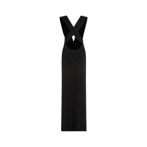 Plunging V-Neck Sleeveless Gown