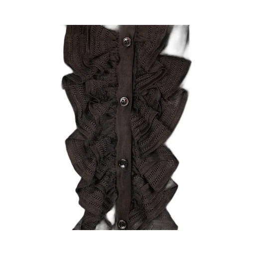 Ruffle Knit Shirt