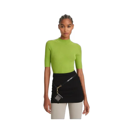 Ruched Mini Skirt
