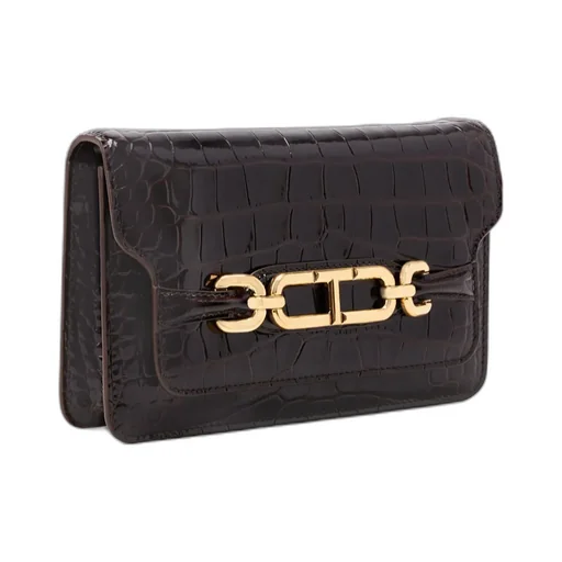 Embossed Whitney Small Shoulder Bag