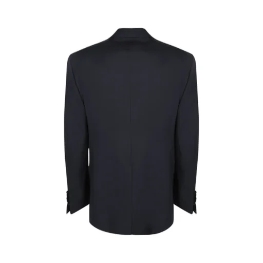 Peak Lapel Single-Breasted Blazer