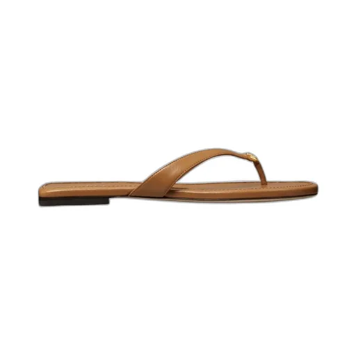 Capri Logo Plaque Thong Sandals