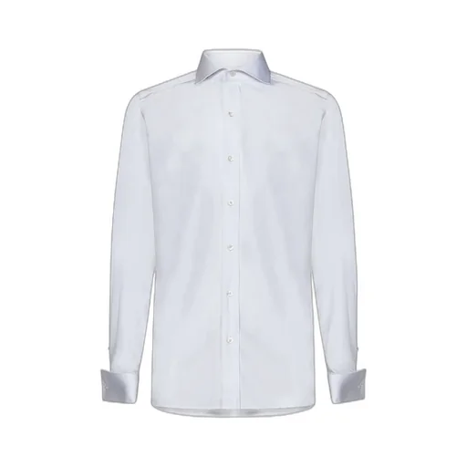 Long-Sleeved Poplin Shirt