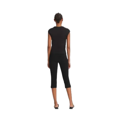 Cropped High-Waisted Leggings