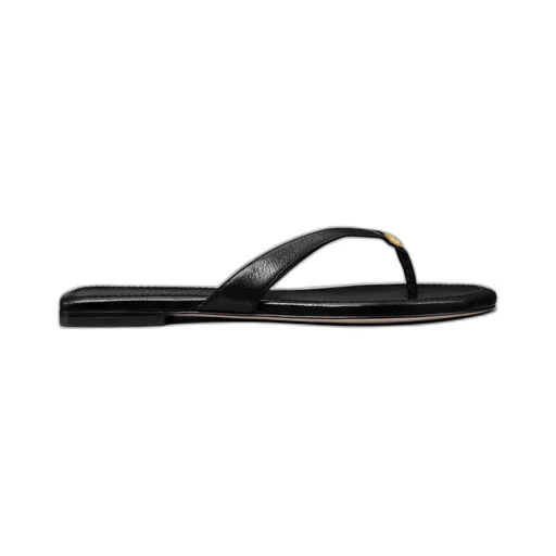 Capri Logo Plaque Thong Sandals