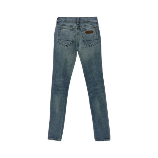 Logo Patch Skinny Jeans