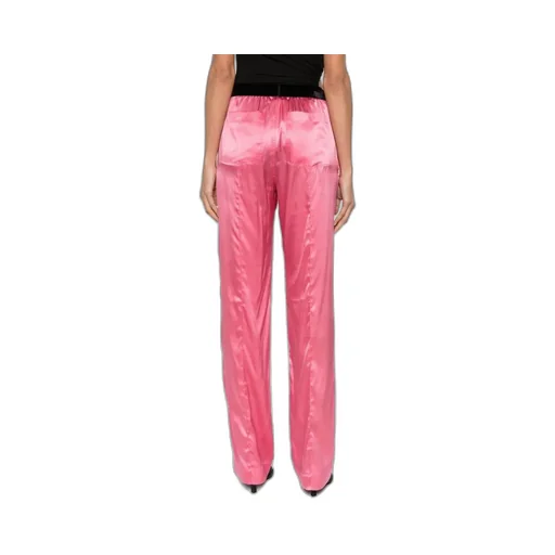 Stretch Satin Pj Pants