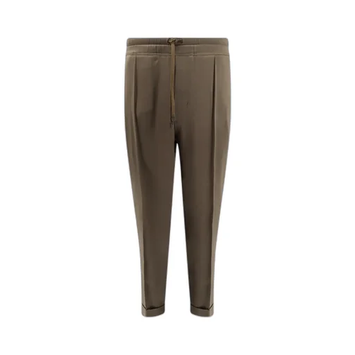 Pintuck Drawstring Track Pants