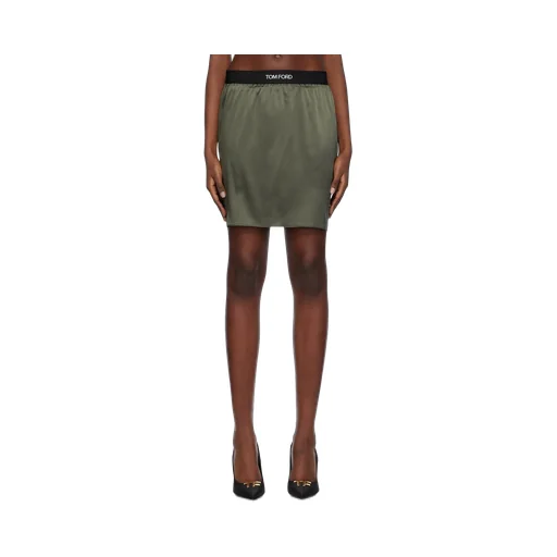 Logo Jacquard Skirt