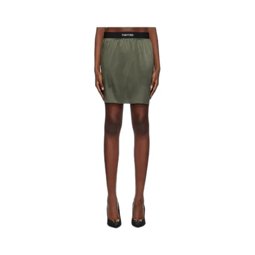 Logo Jacquard Skirt