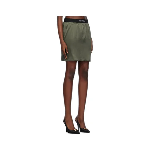 Logo Jacquard Skirt