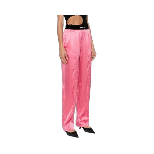 Stretch Satin Pj Pants