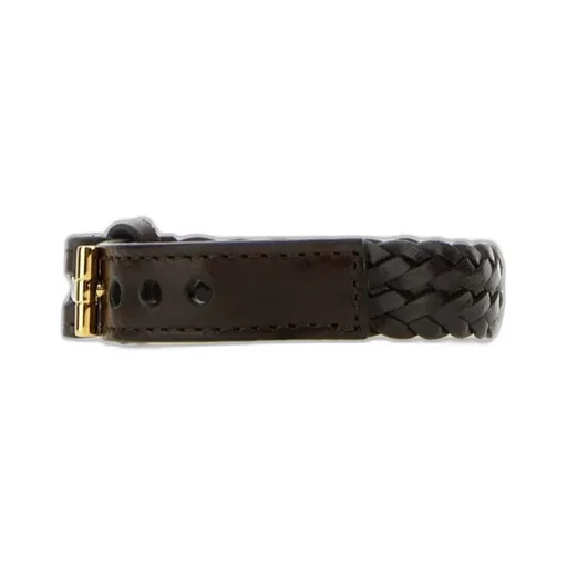 T-Lock Leather Bracelet