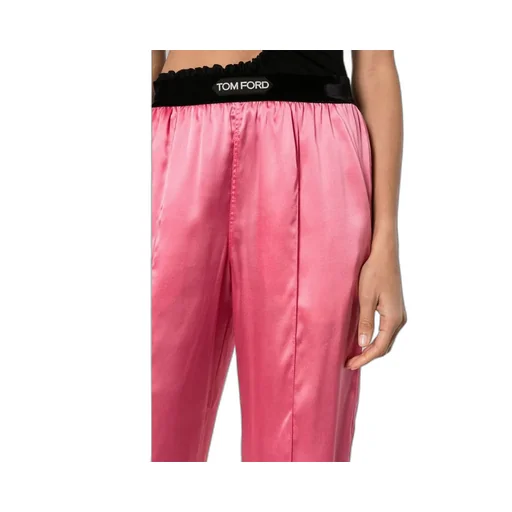 Stretch Satin Pj Pants