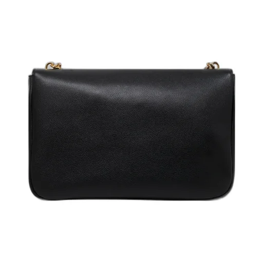 Chain-Linked Foldover Top Shoulder Bag