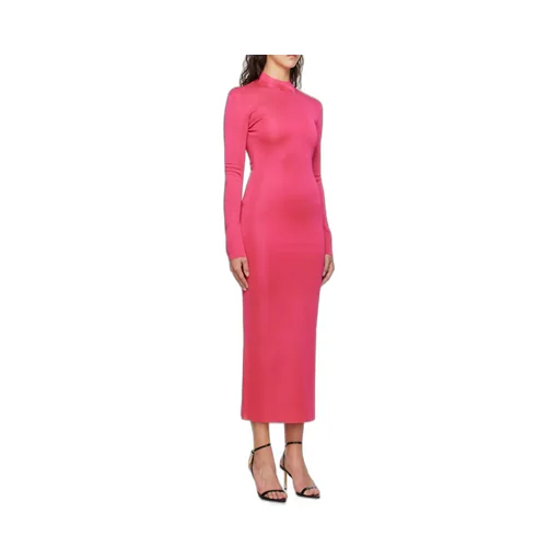 Small High-Necked Zipper Dress