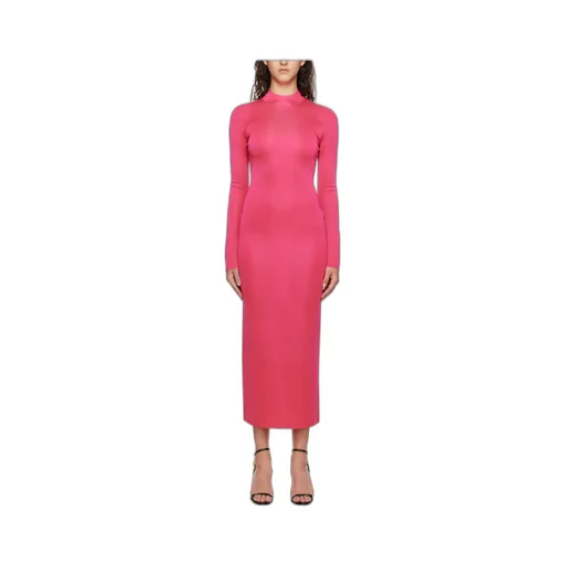 Small High-Necked Zipper Dress