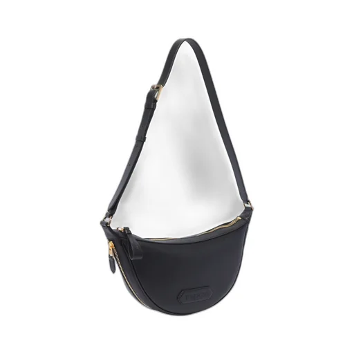 Crescent Logo Patch Shoulder Bag