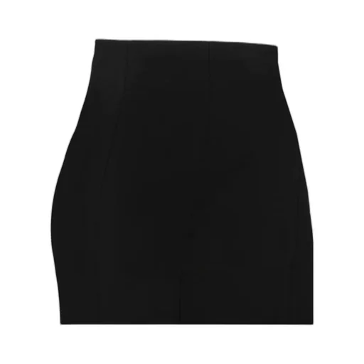 Straight Hem Midi Pencil Skirt
