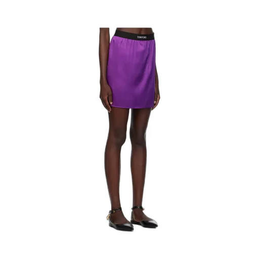 Jacquard Logo Skirt
