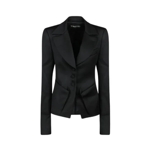 Single-Breasted Tailored Blazer