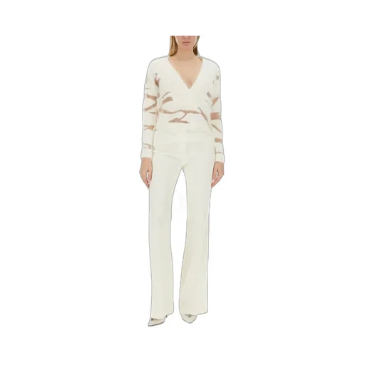 V-Neck Knitted Jumper