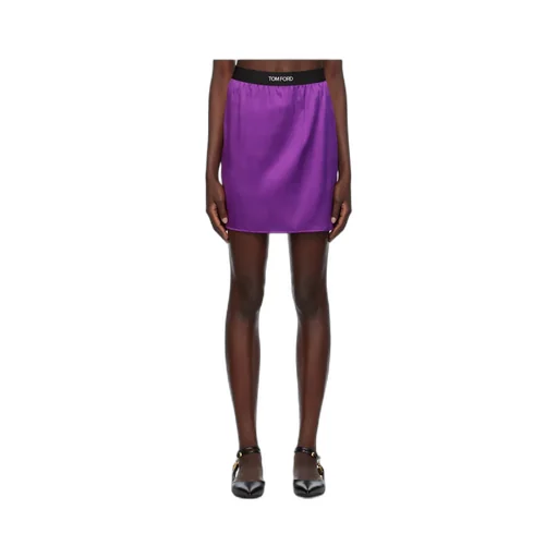 Jacquard Logo Skirt