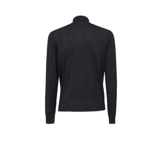 Mock-Neck Knitted Jumper