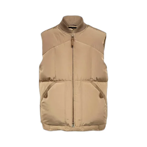 Zipper Cotton Vest
