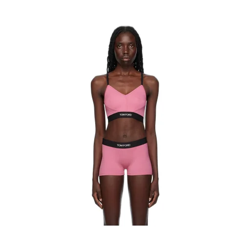 Logo-Trim Stretch Bralette